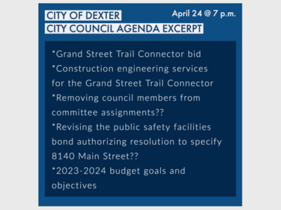 City of Dexter City Council Meeting

