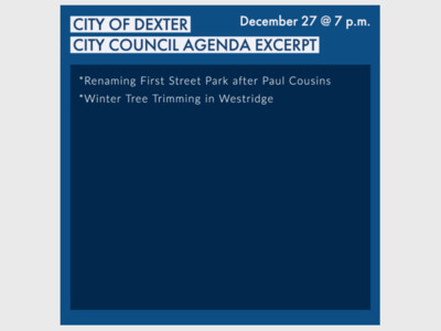 City of Dexter City Council Meeting