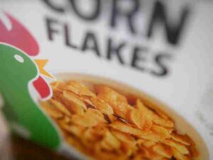 Saline Middle Schoolers Using Cereal Dominoes to Topple Hunger