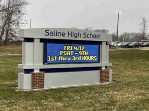 Saline High School is ranked 20th out of 1,163 high schools in Michigan