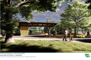 The Saline District Library Will Seek a Variance for its Proposed Outdoor Pavilion