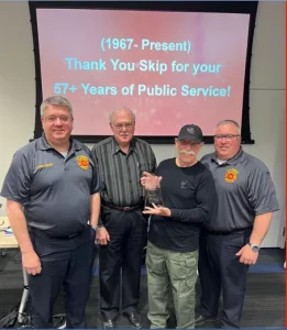 Scio Township’s Skip Davis is Honored for his Service