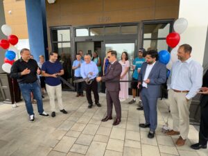 A Ribbon Cutting for the Hampton Inn by Hilton in Saline