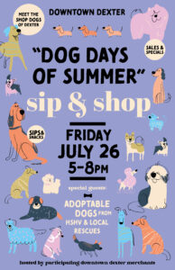 Dexter Businesses Host Dog Days of Summer Event 