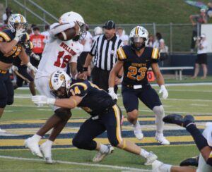 Saline Pulls Away from Brighton in Season Opener 