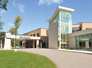 Front of the Chelsea Hospital
