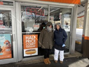 Winter Warriors: Carhops Brave the Cold at Dexter A&W