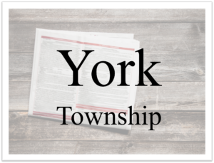 York Twp: Notice of Election 8/4/26