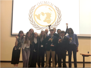 Dexter High School’s High Achieving Model United Nations Team
