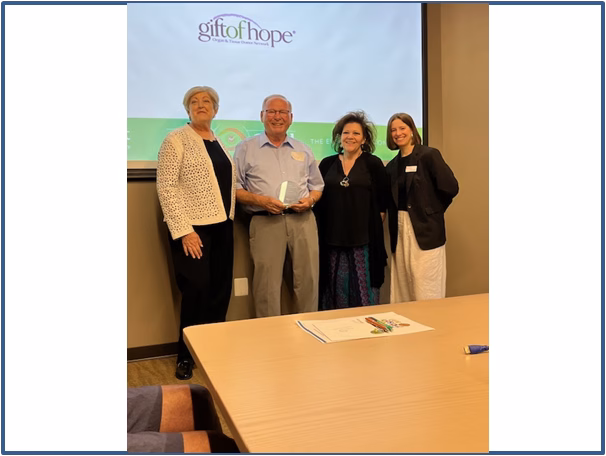 Dexter Resident Honored with Eversight Shared Vision Award