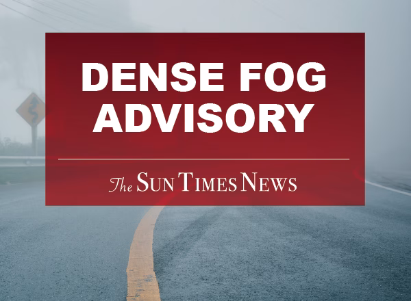 Dense Fog Advisory Issued Until 9PM for Washtenaw County