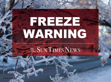 Freeze Warning Issued Until 9AM for Washtenaw County