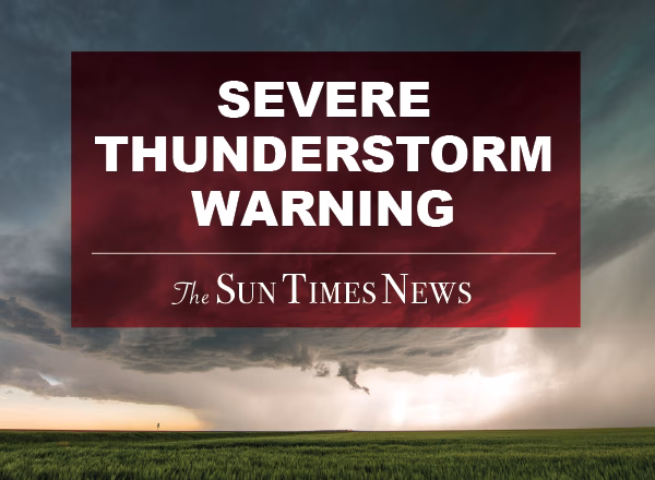 Severe Thunderstorm Warning Issued Until June 26th 3:00 PM for Washtenaw County