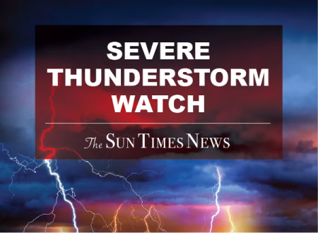 Severe Thunderstorm Watch Issued Until 12AM for Washtenaw County, MI