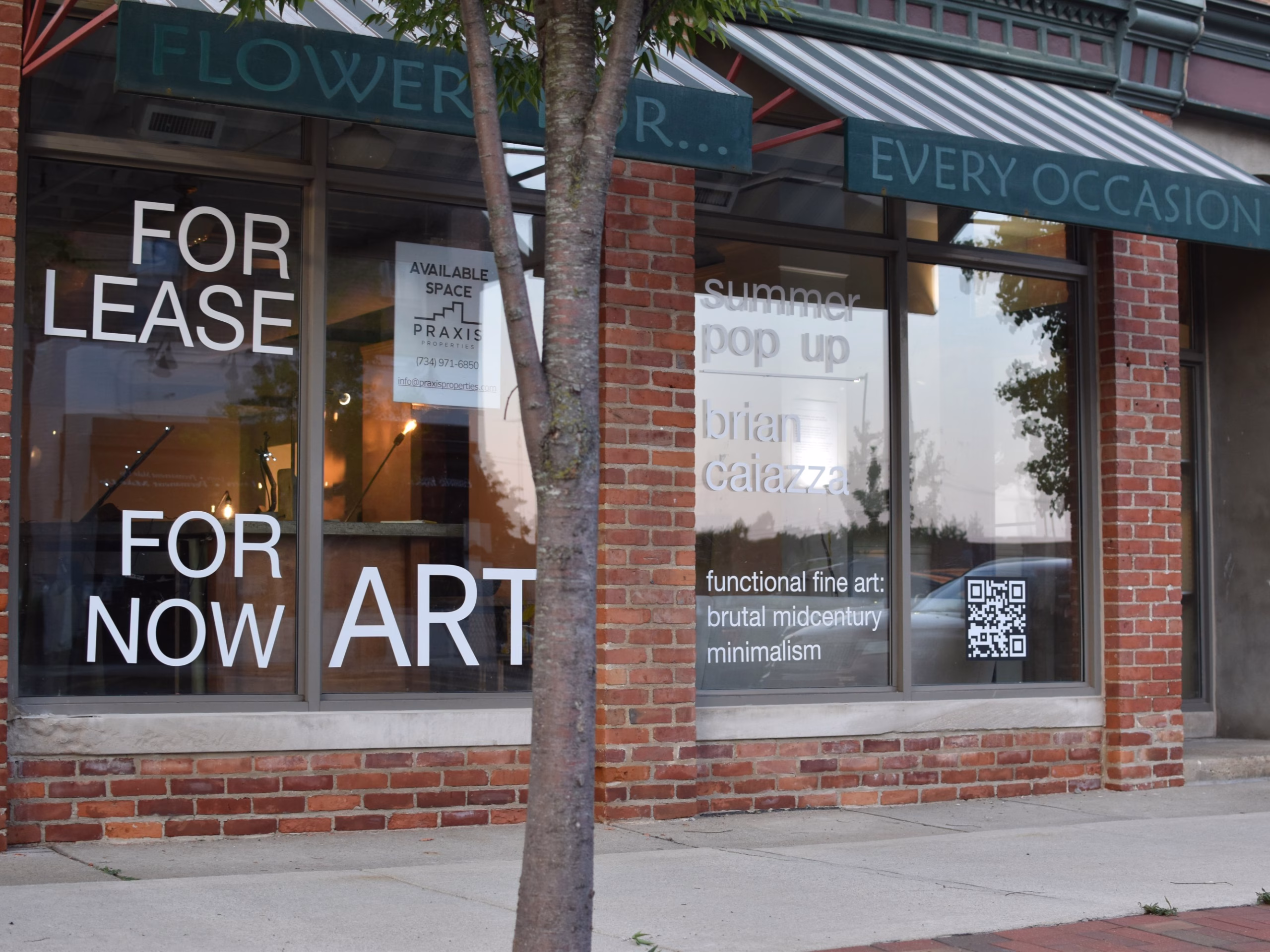 Pop-Up Gallery Brings Brutalist Concrete Art to Downtown Saline