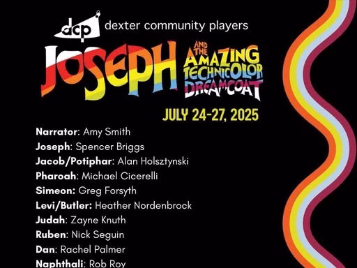 Dexter Players Present “Joseph & the Amazing Technicolor Dreamcoat”