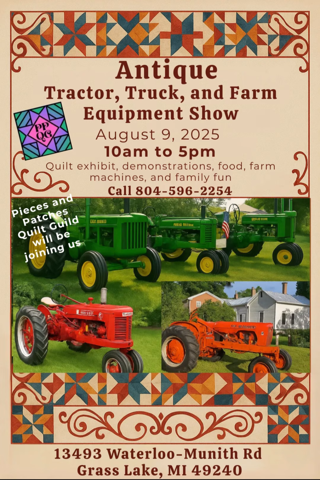 Waterloo Farm Museum’s Annual Antique Tractor & Farm Equipment Show