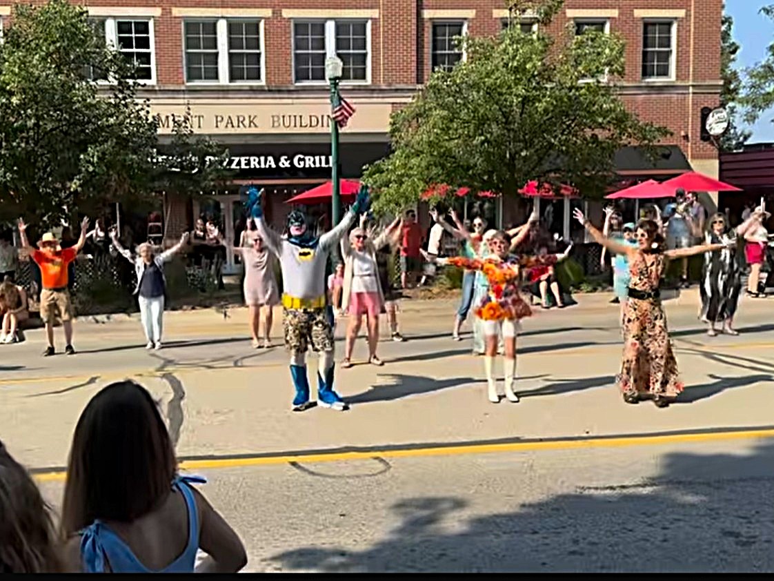 Flash Mob Surprise Steals the Show at Dexter Summer 2025 Festival Parade
