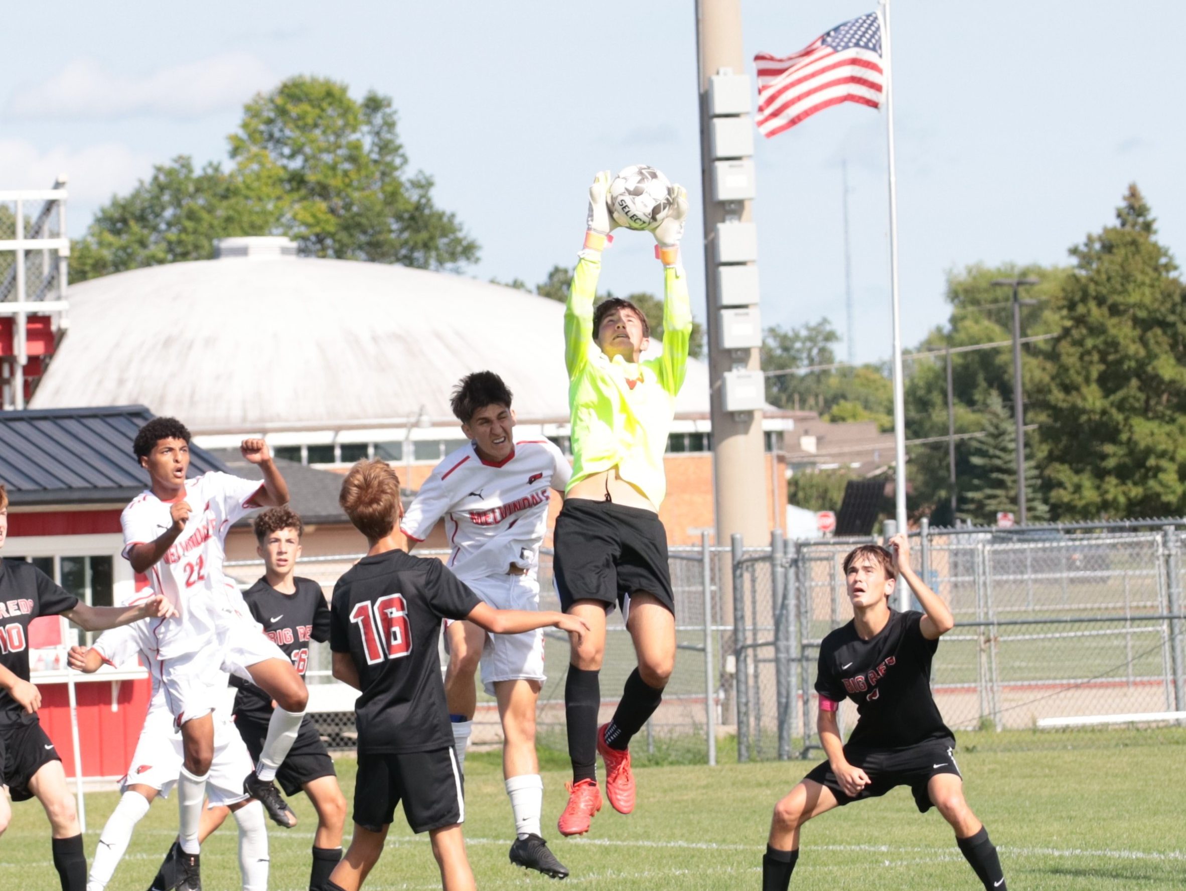 Busy First Week for Milan Boys Soccer