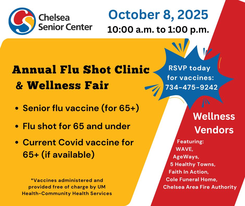 Chelsea Senior Center Hosts Free Flu Shot Clinic for Community Members