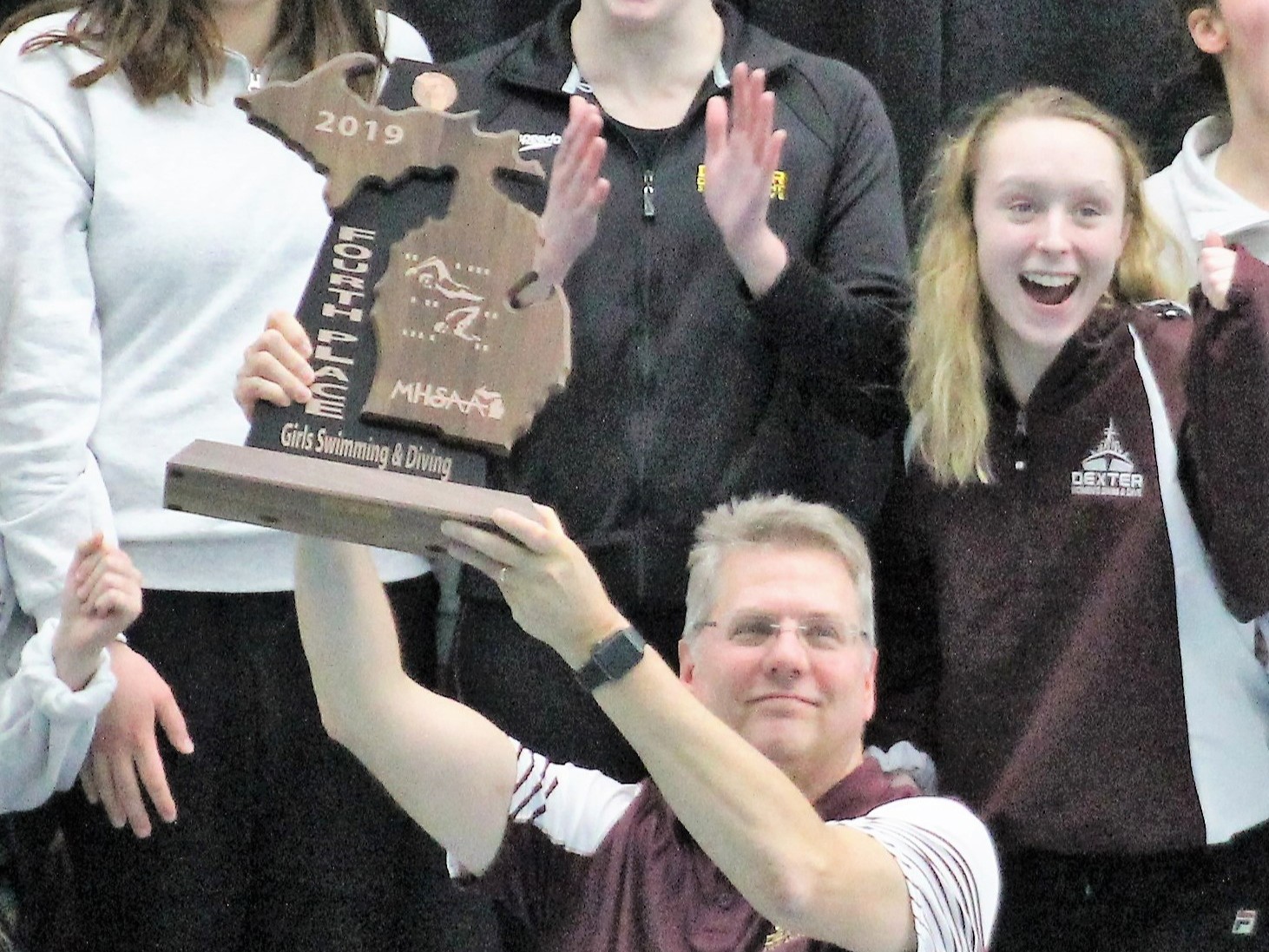 Former Dexter Girls Swim & Dive Coach Cory Bergen to be Inducted into MHSCA Hall of Fame