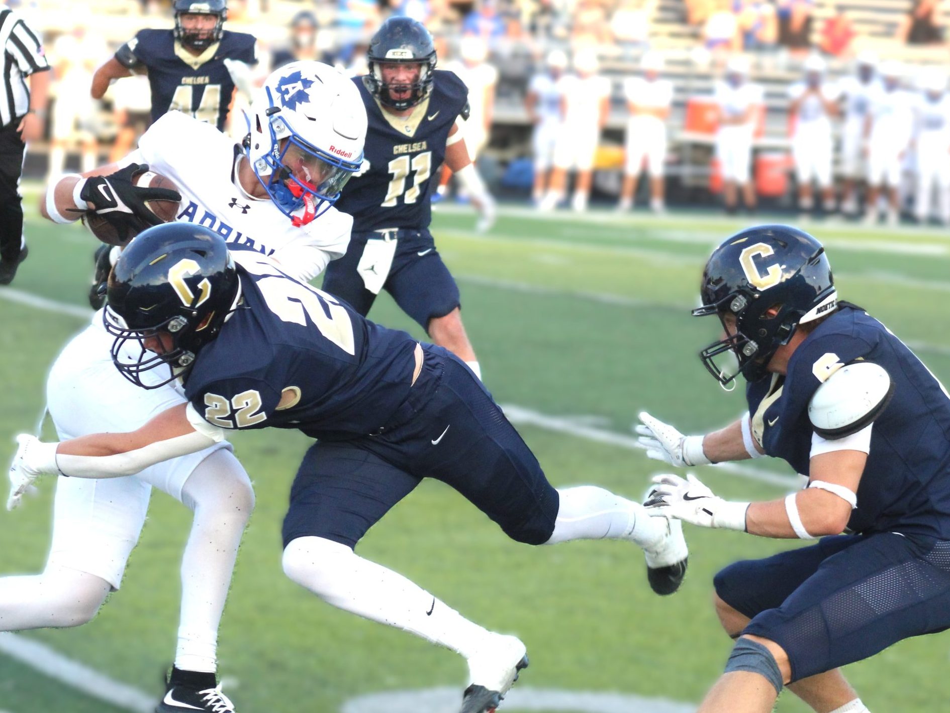 Chelsea Rolls Past Tecumseh