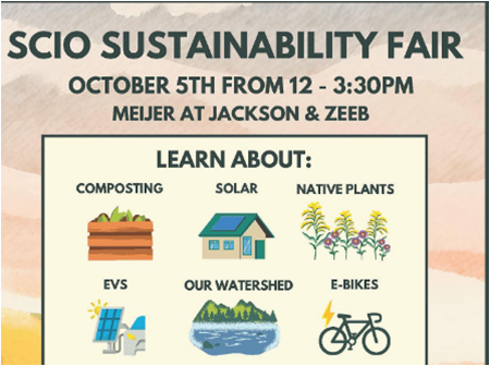 Sustainability Fair in Scio Township