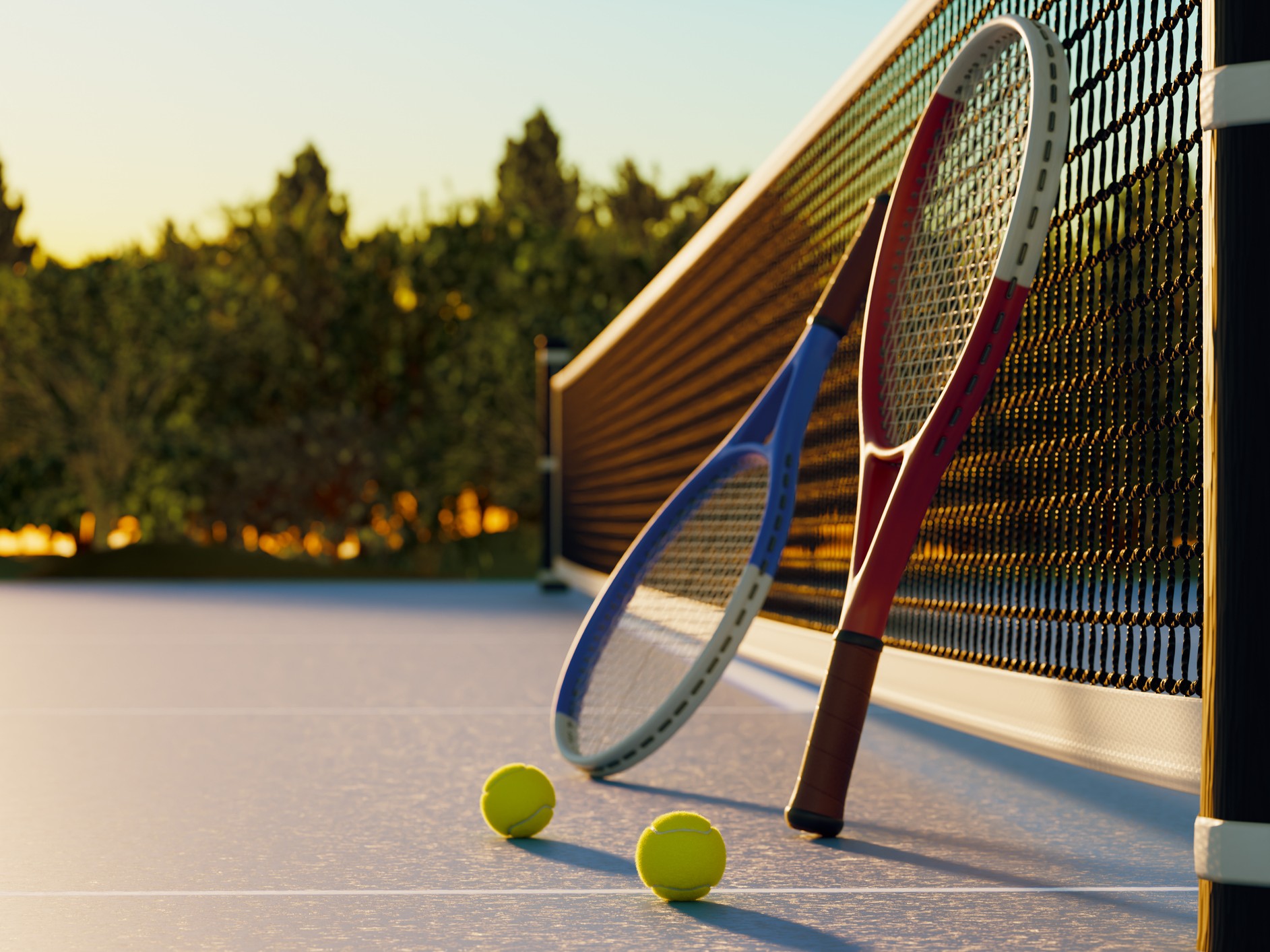 Dexter Tennis Splits Pair of Matches
