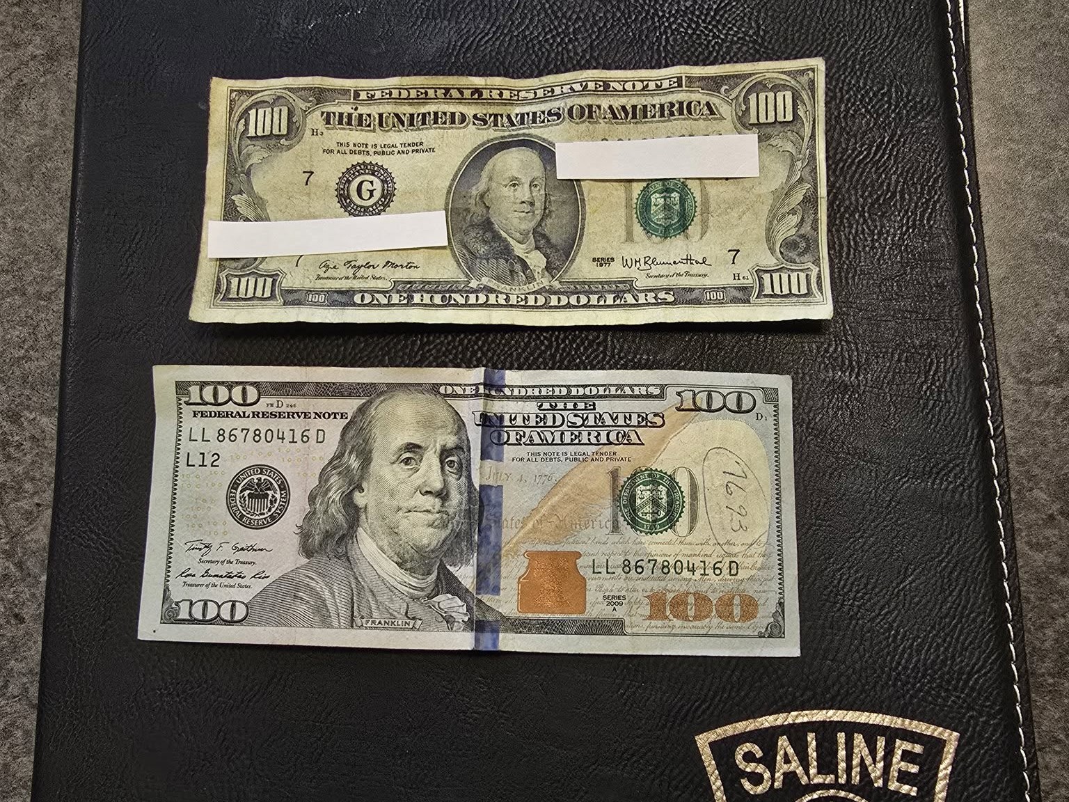 Police Warn of Counterfeit $100 Bills Circulating in Saline and Chelsea