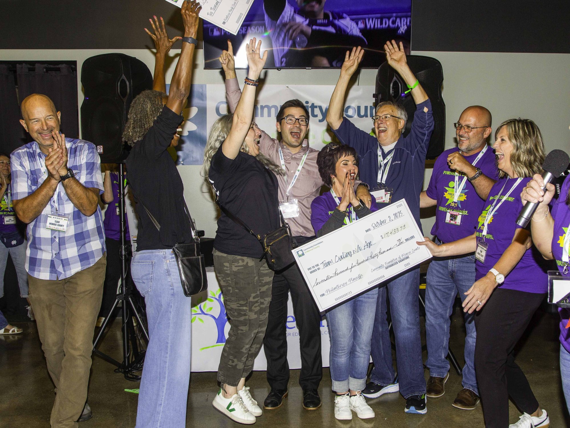 Team Milan Takes First Place in Philanthropy Playoffs; All Teams Take Home Awards