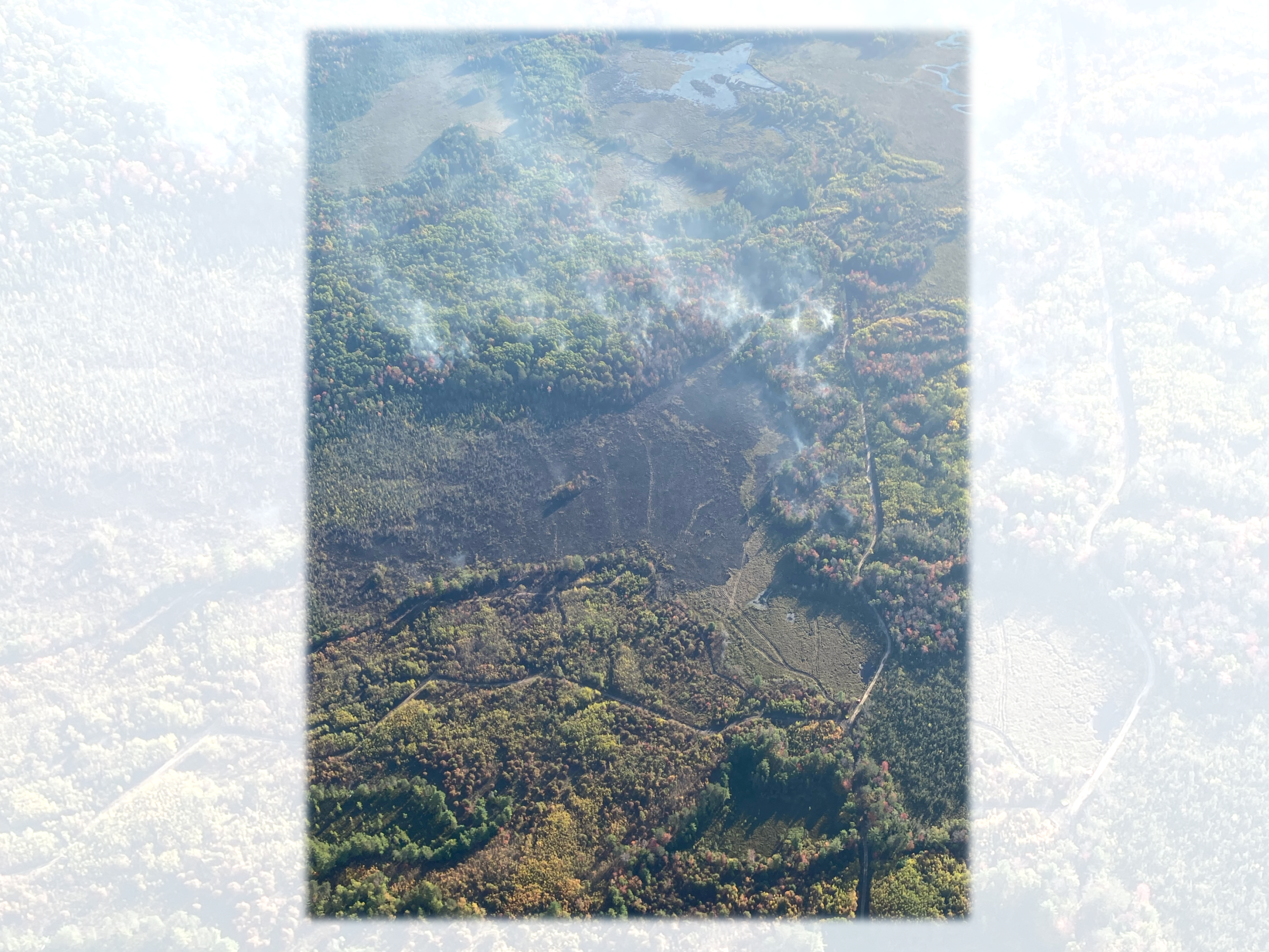Houghton Lake Fire 100% Contained; Crews Putting Out Hot Spots