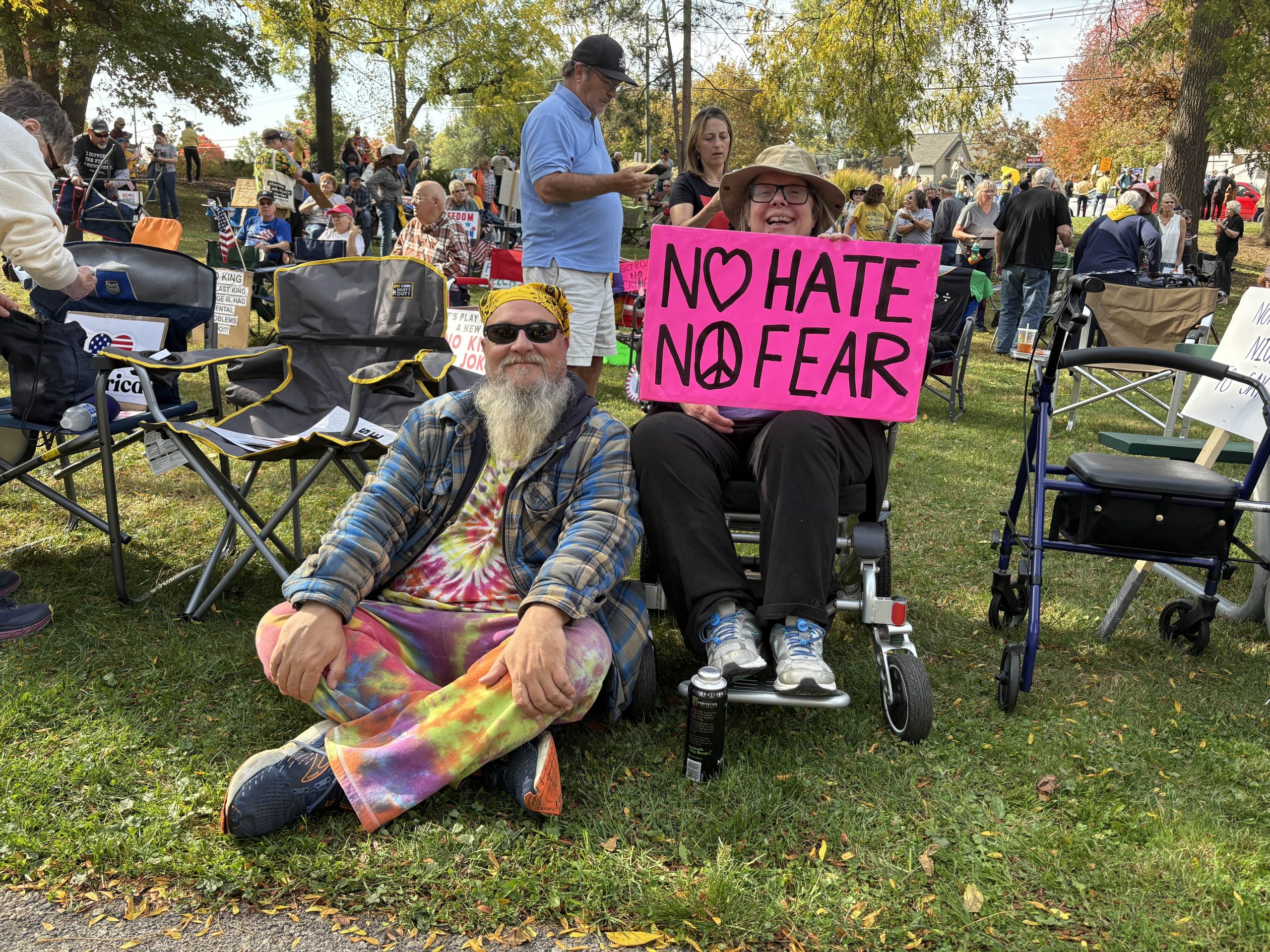 Chelsea, Saline, Milan Join National ‘No Kings’ Protest