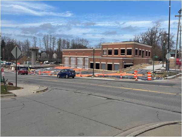 Theft at the New Dexter Fire Station
