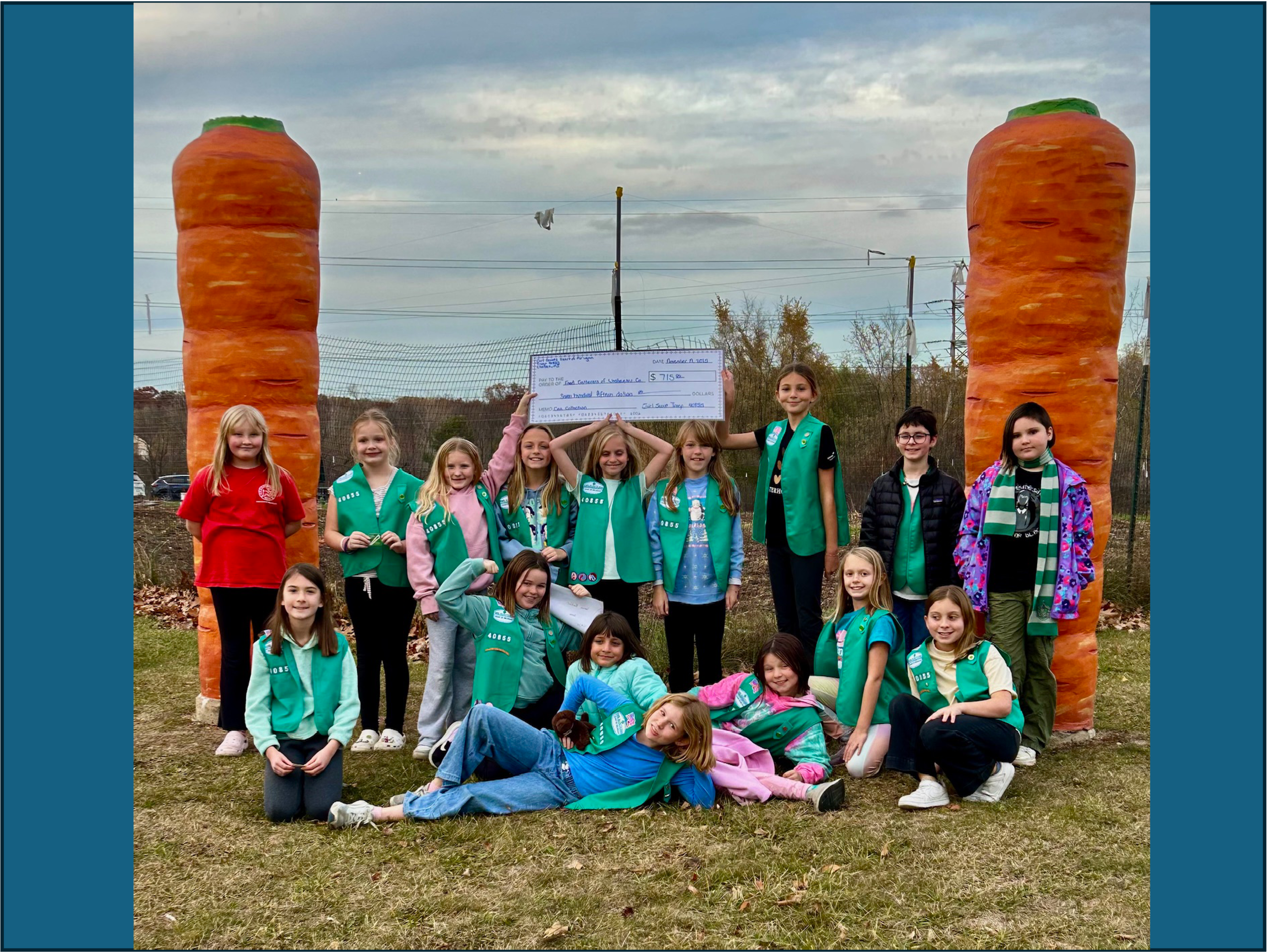Chelsea Girl Scouts Pack 1,400 Meals for Washtenaw County Residents