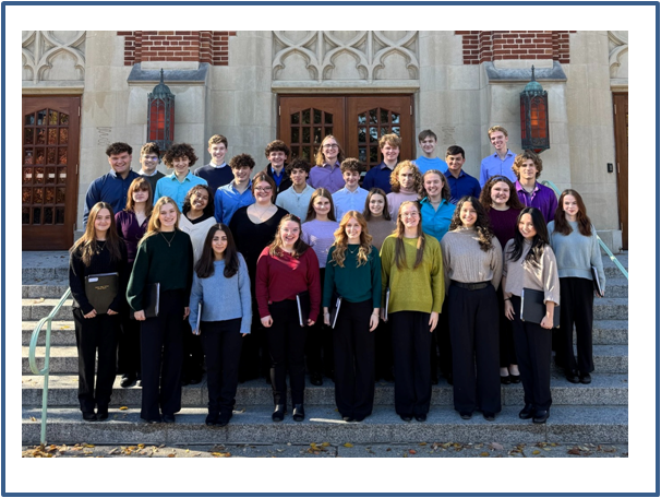 Saline High School Choir Students Perform at the MSU Choral Invitational