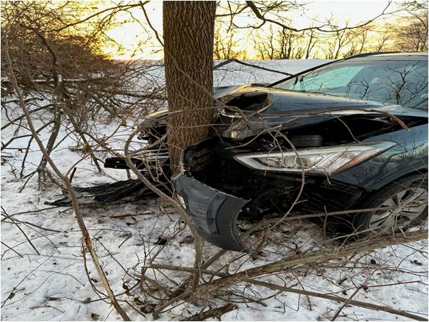 Dexter Area Firefighters Respond to Crash near Gordon Hall