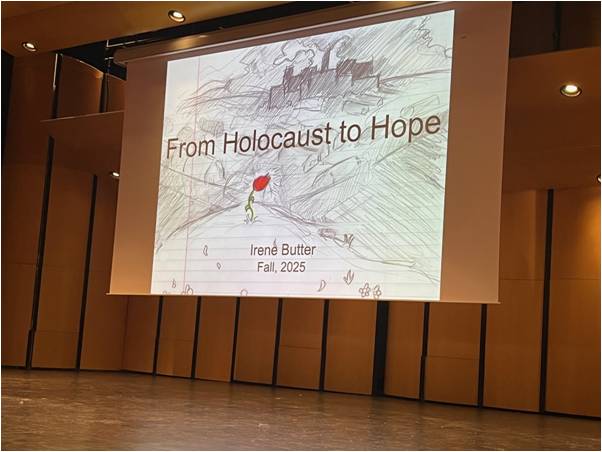 From Holocaust to Hope: Dexter High School Students Learn about a Survivor’s Story
