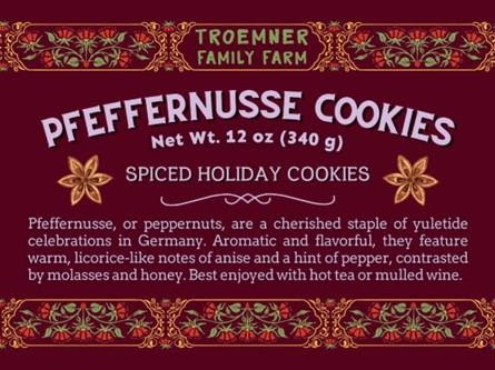 Urgent Recall: Troemner Farm Pfeffernusse Cookies Hazard