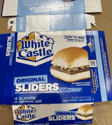 White Castle Recall: Undeclared Allergens in Frozen Sliders