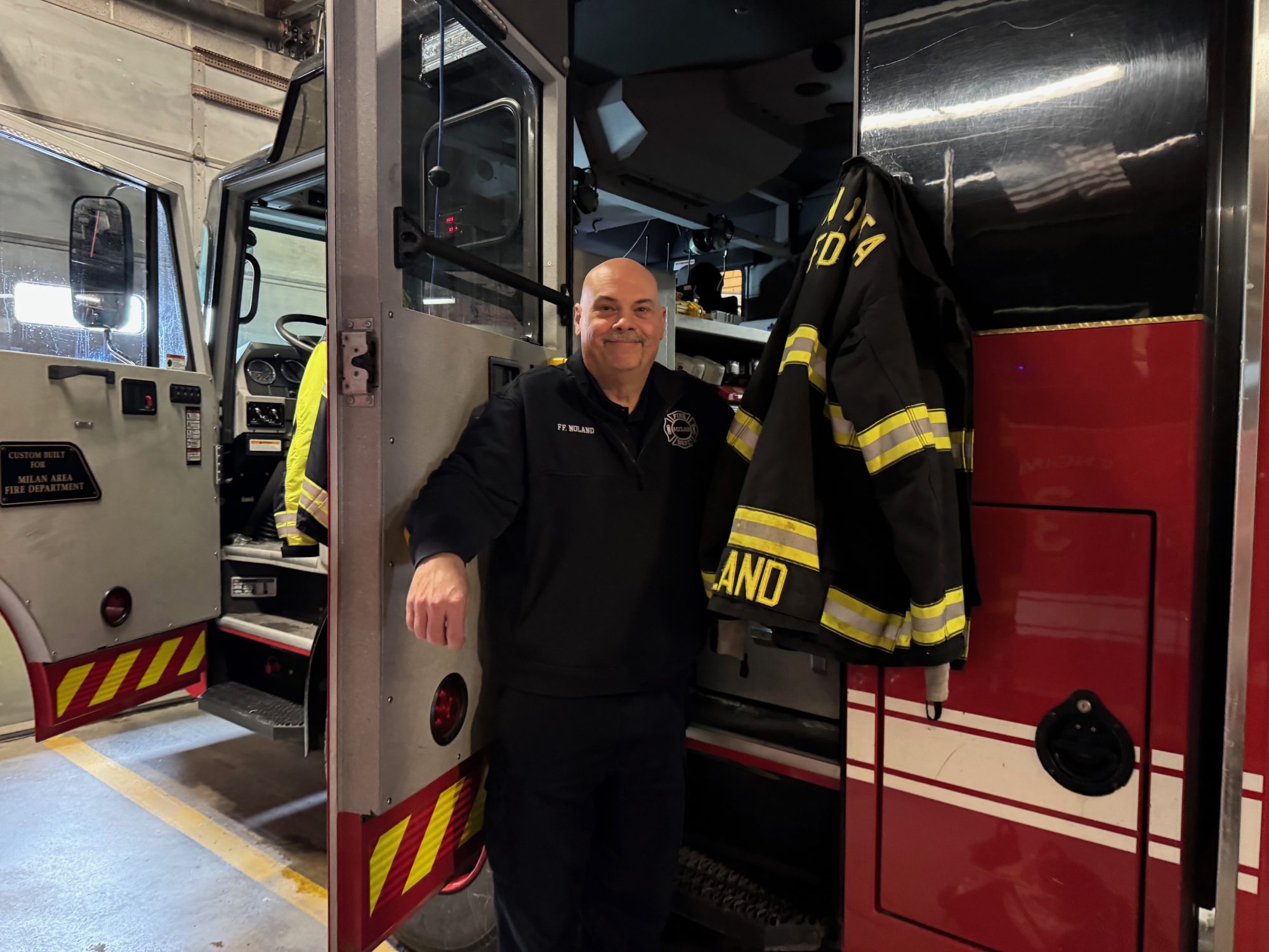 Milan’s 2025 Firefighter of the Year: Andrew Noland’s Lifelong Dream Becomes a Local Legacy