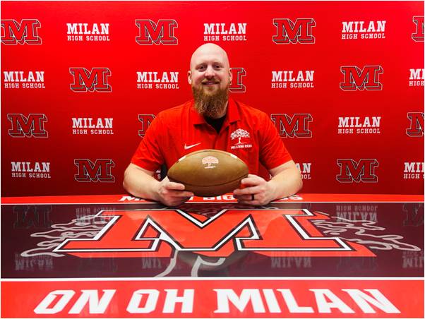 The Milan Big Reds have a New Football Coach