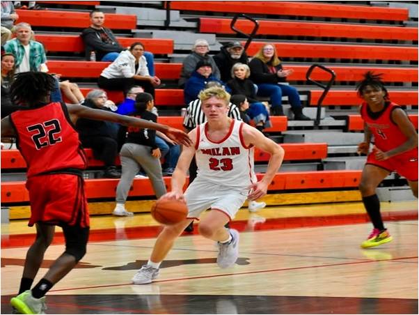 Milan Big Reds Boys Basketball gets a Good Win