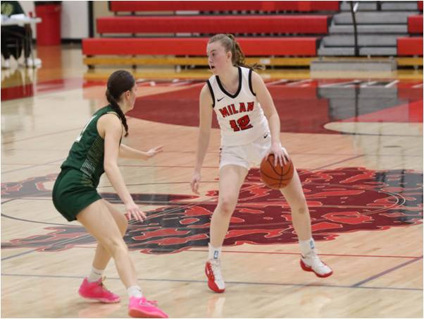 Slow First-Half Dooms the Milan Girls against St. Mary Catholic Central