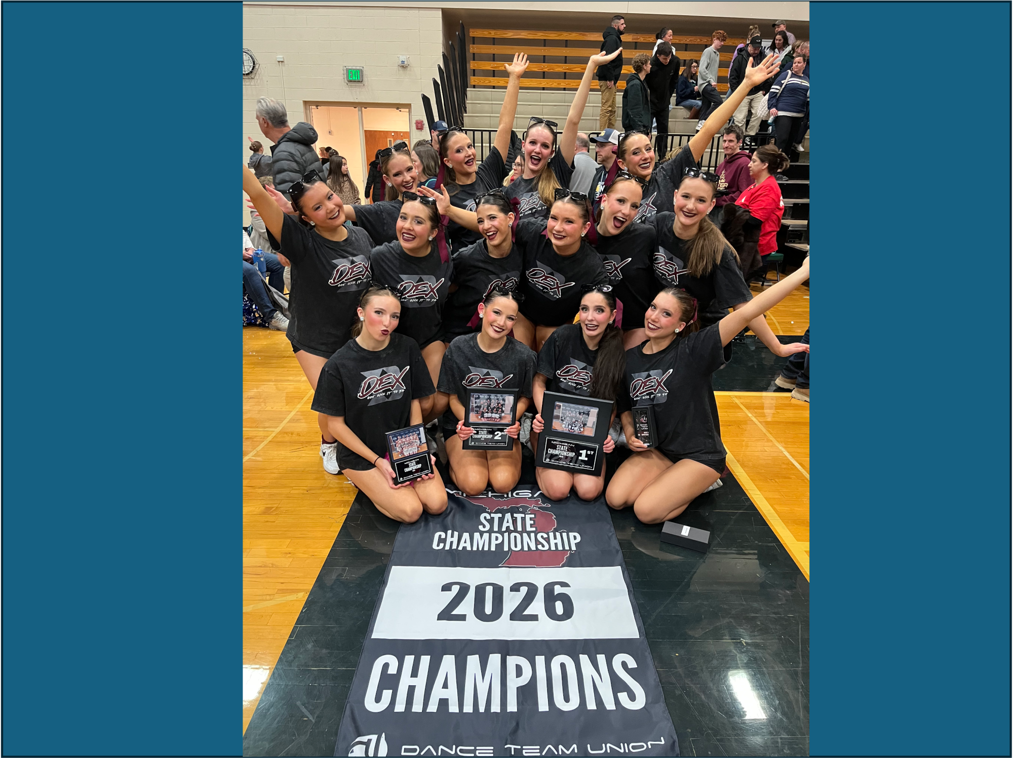Dexter Varsity Dance Team Brings Home State Title