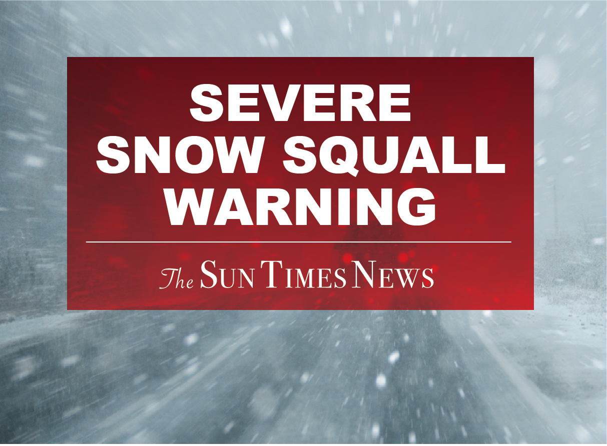 Snow Squall Warning Issued Until 12PM for Washtenaw County