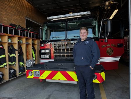 Lt Foley Brings New Energy to Milan Fire