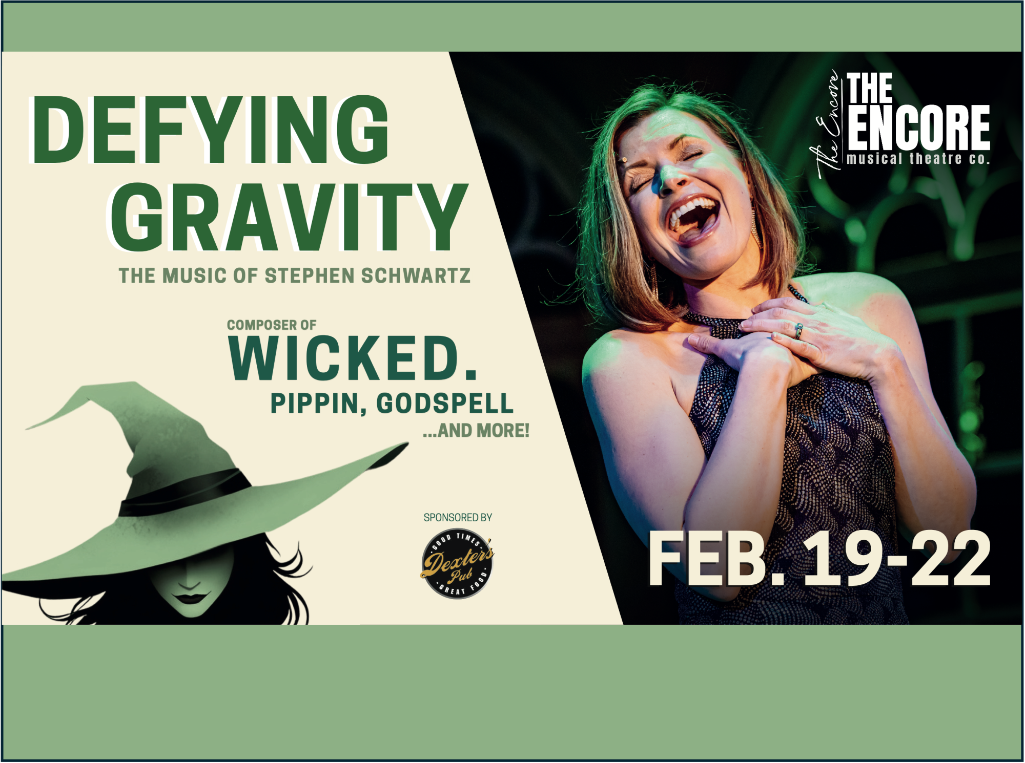 Defying Gravity: A Concert Celebration of Stephen Schwartz Comes to The Encore Musical Theatre Company
