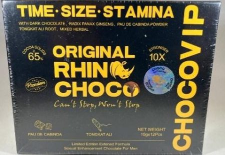 FDA Recall: Rhino Choco VIP 10X Chocolates Alert