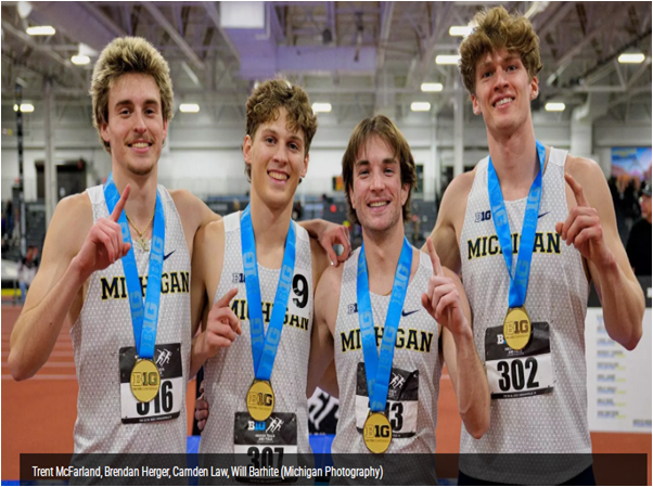Chelsea Grad Part of Winning Big Ten Relay Team