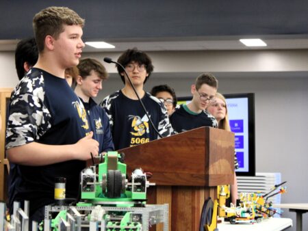 Saline Robotics Students Show Board Program’s Growth